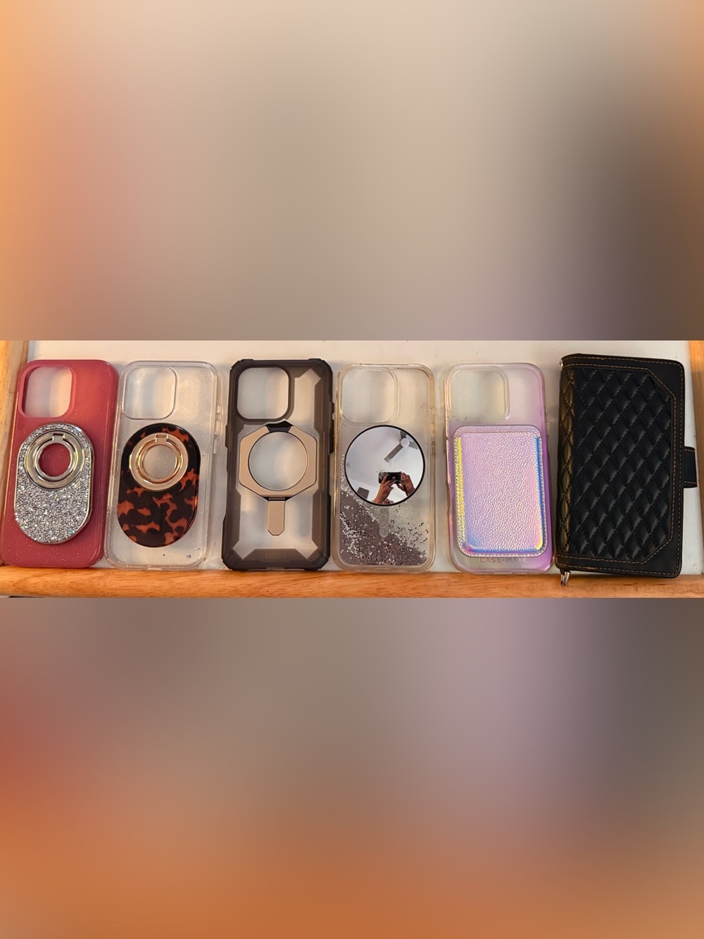 Lot of 6 iPhone 16Pro cases & accessories